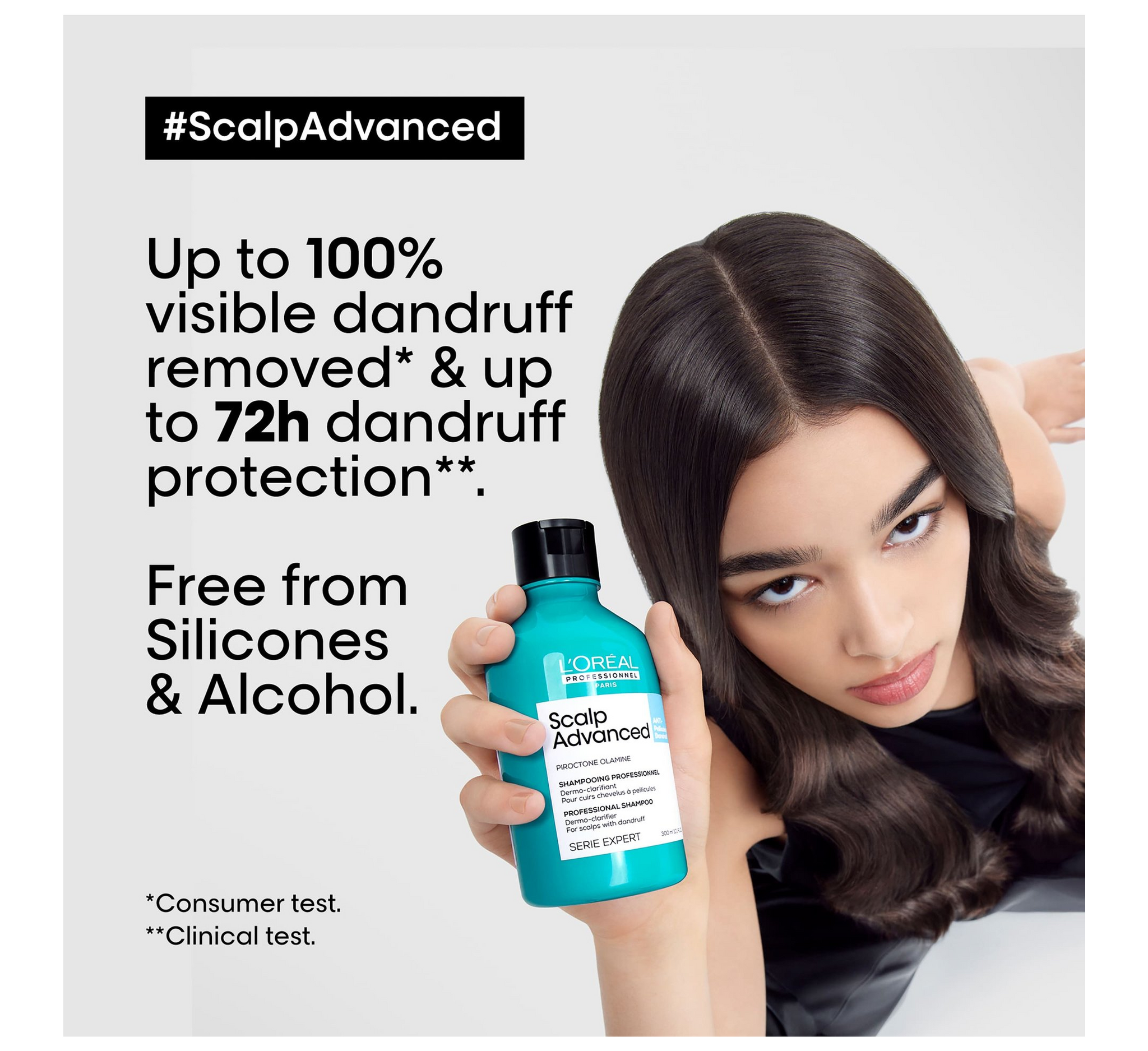 Loreal Professionel Scalp Advanced Anti-Dandruff Dermo-Clarifier Shampoo *300ml