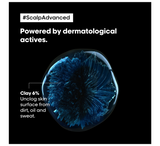Loreal Professionel Scalp Advanced Anti-Oiliness 2 in 1 Deep Purifier Clay Mask *250ml