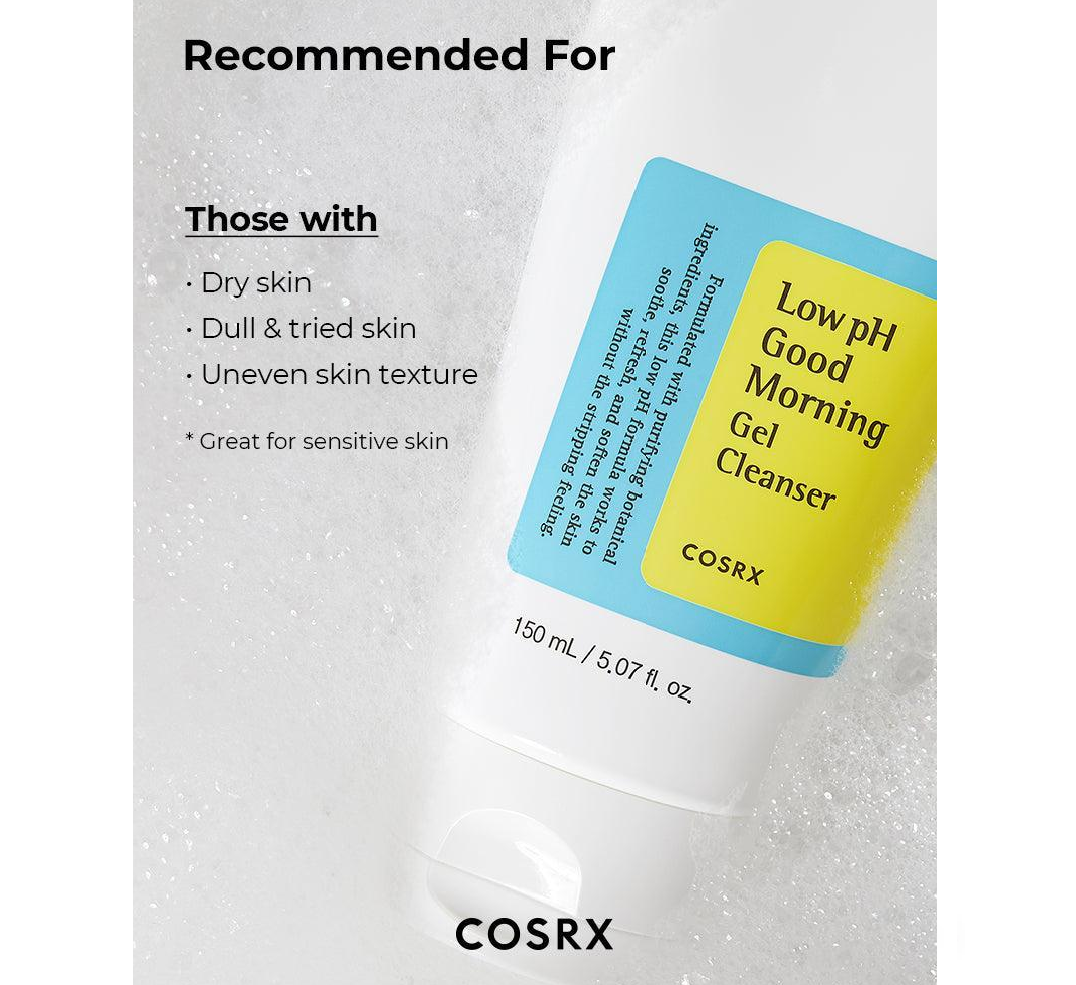 Cosrx Low pH Good Morning Gel Cleanser *150ml