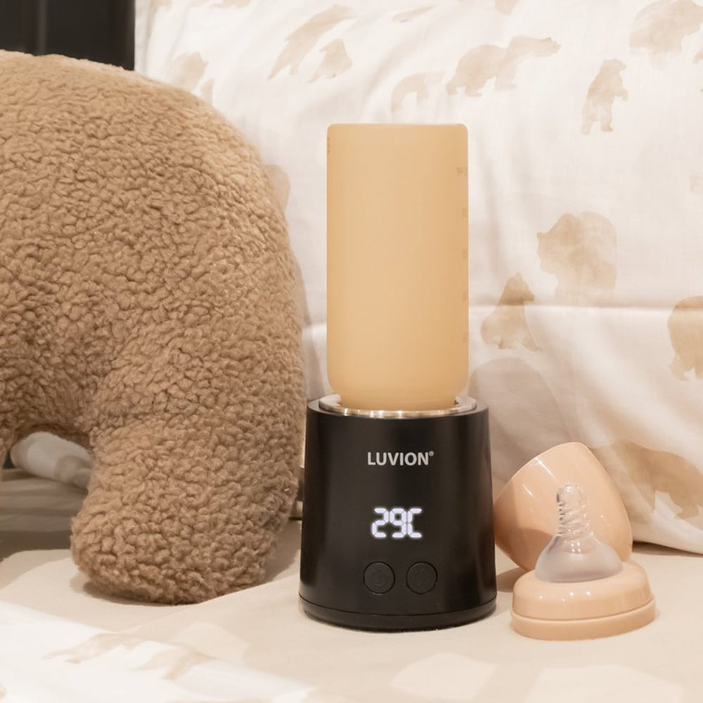 LUVION® Portable Bottle Warmer Ultra Pro Black