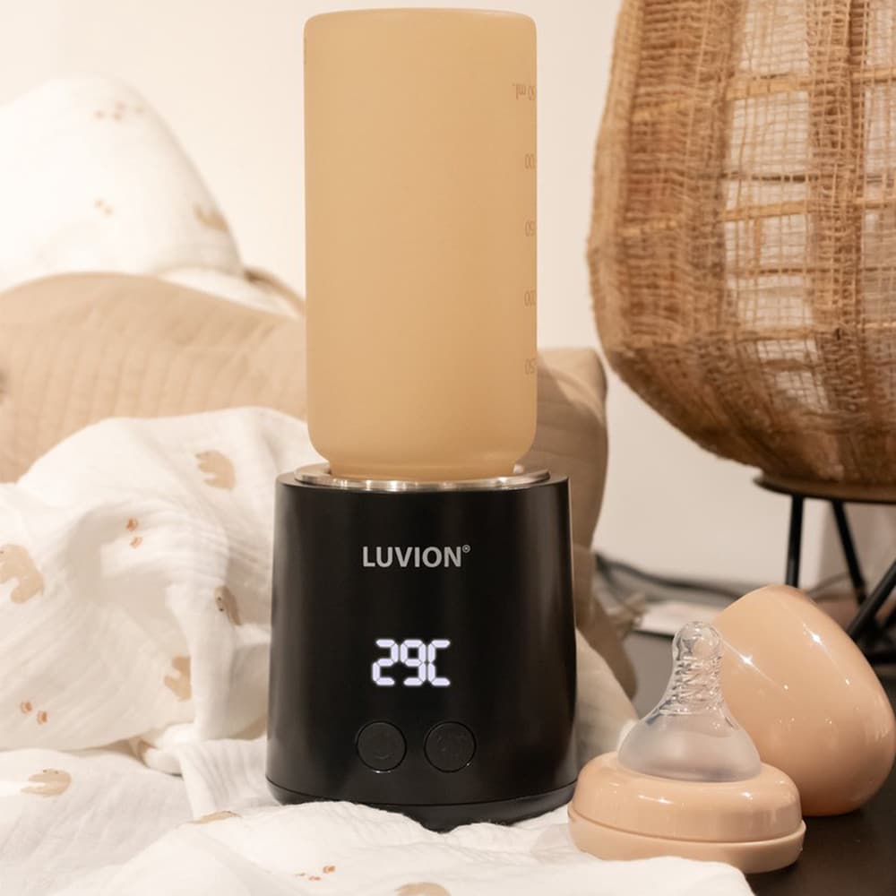 LUVION® Portable Bottle Warmer Ultra Pro Black