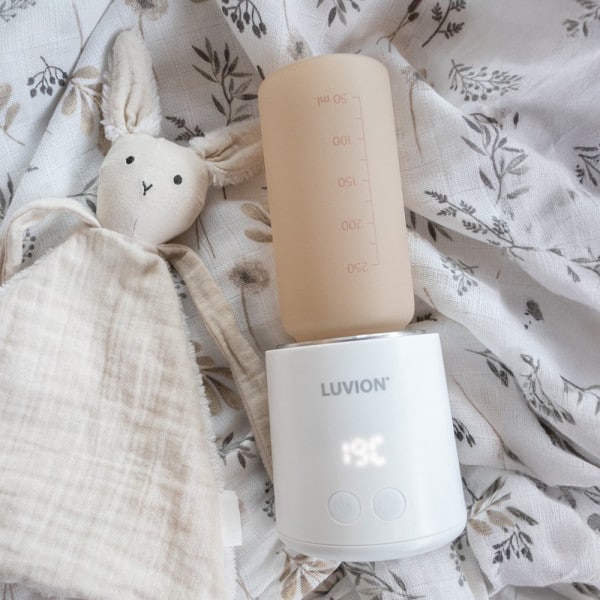 LUVION® Portable Bottle Warmer Ultra Pro White
