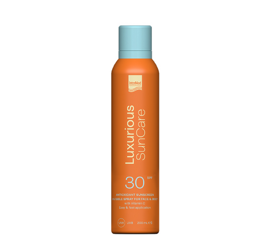 Luxurious Sun Care Antioxidant Sunscreen Invisible Face & Body Spray SPF 30