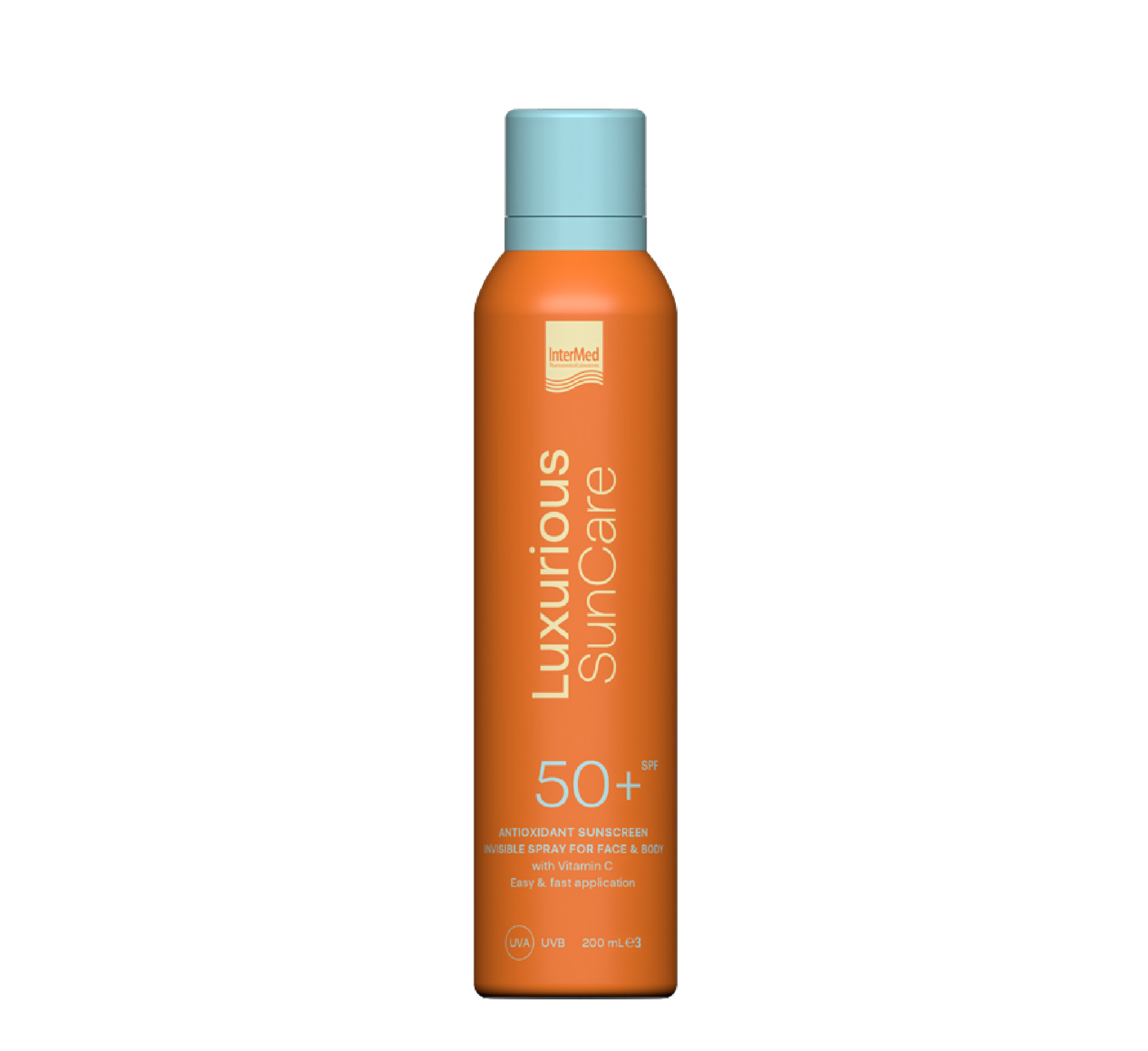 Luxurious Sun Care Antioxidant Sunscreen Invisible Face & Body Spray SPF 50+