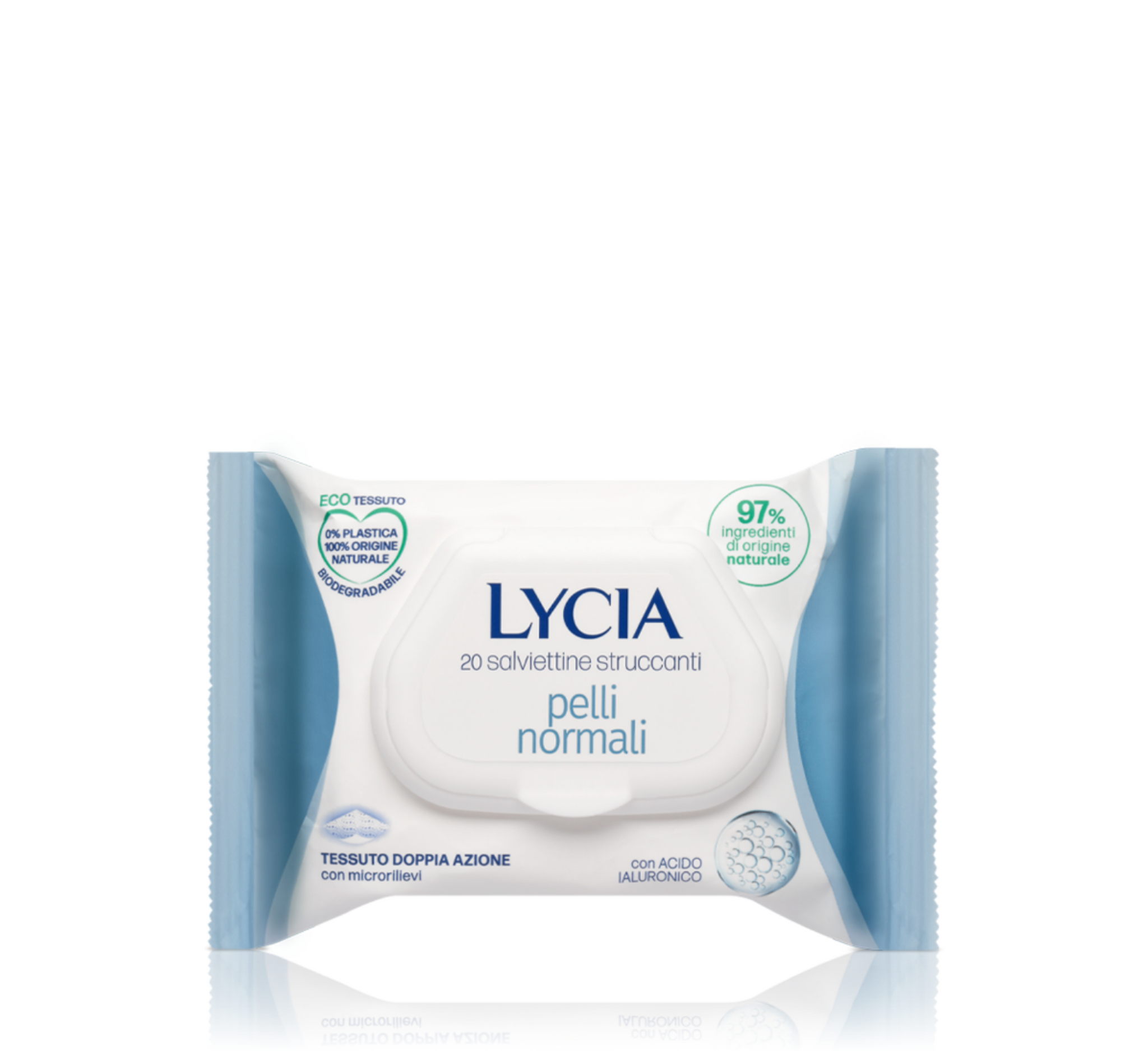 Lycia ECO Fabric Make-Up Remover Wipes for Normal Skin *20pcs