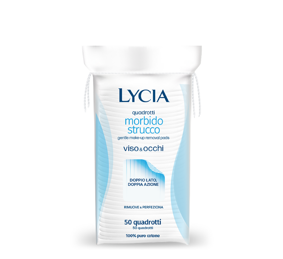 Lycia Gentle Square Make-up Removing Pads *50pcs