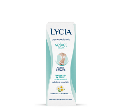 Lycia Velvet Touch депилаторски крем за пазуви и препони *100 мл