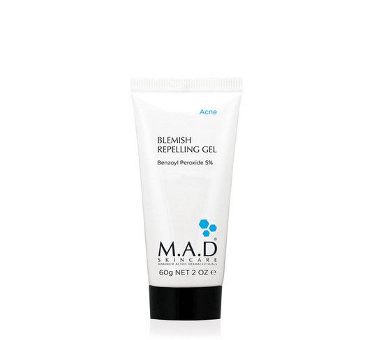 MAD Acne Blemish Repelling Gel (Benzoyl Peroxide 5%) *60g