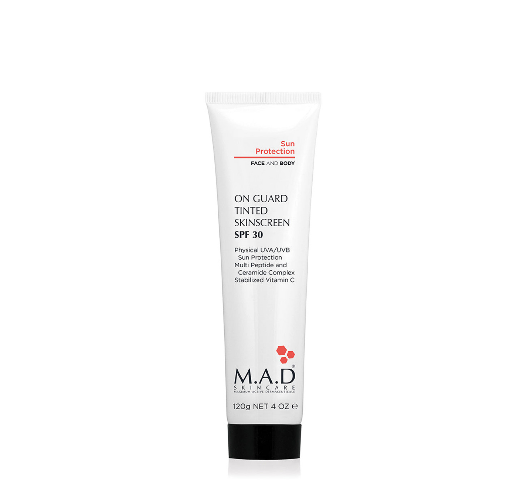 MAD Sun Protection On Guard Tinted Skinscreen Spf 30 *120g
