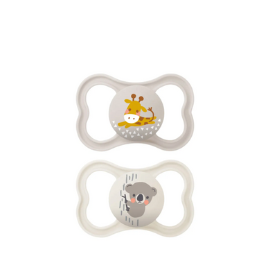 Цуцла MAM Air Wild Animals 6+ месеци *2 пакувања
