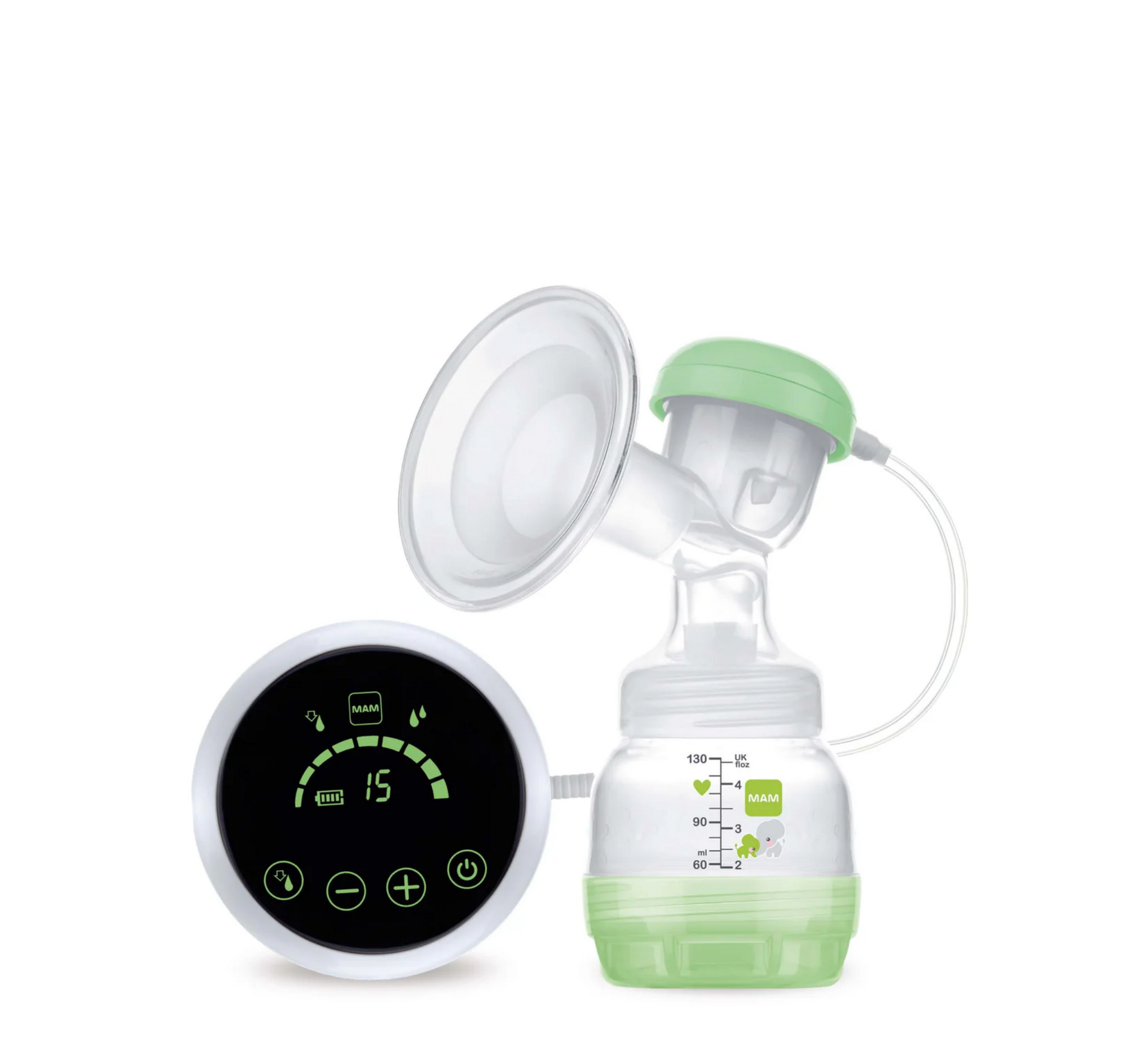 Pompë elektrike për gji MAM Baby 2 në 1