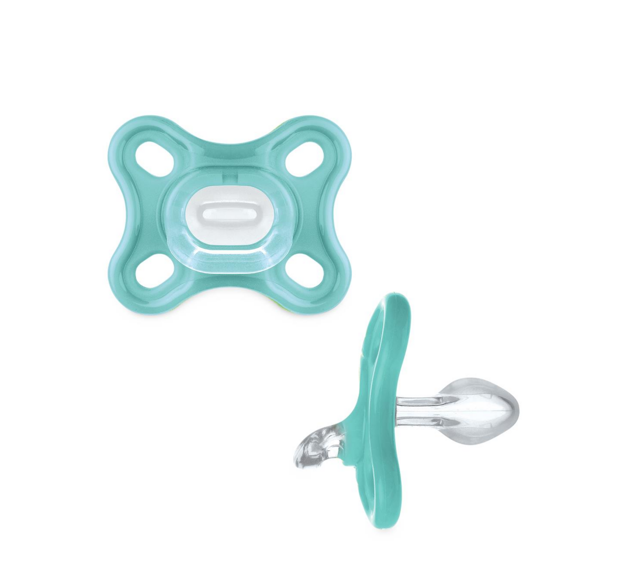 MAM Comfort Silicone Pacifiers 0-2 Months Mint (*1 Piece)