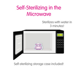 MAM Night Silicone Pacifier 2-6 Months *2 Pack