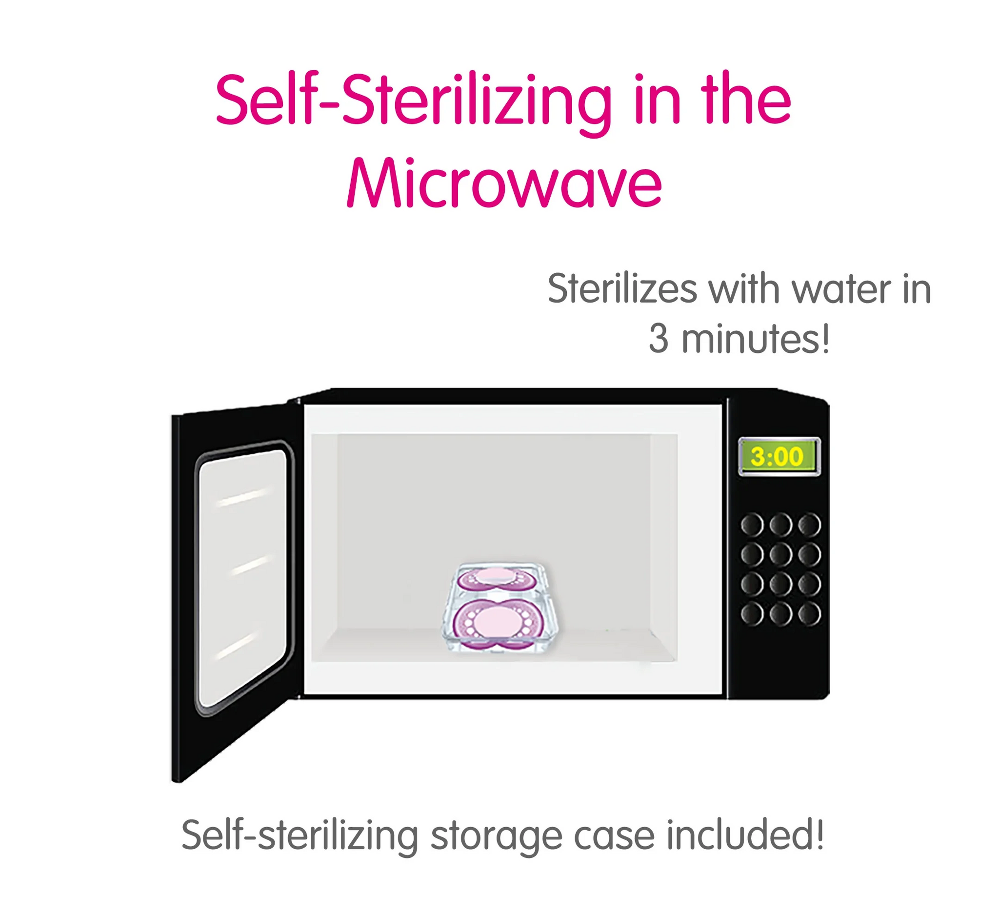 MAM Night Silicone Pacifier 2-6 Months *2 Pack