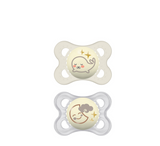 MAM Night Silicone Pacifier 2-6 Months *2 Pack