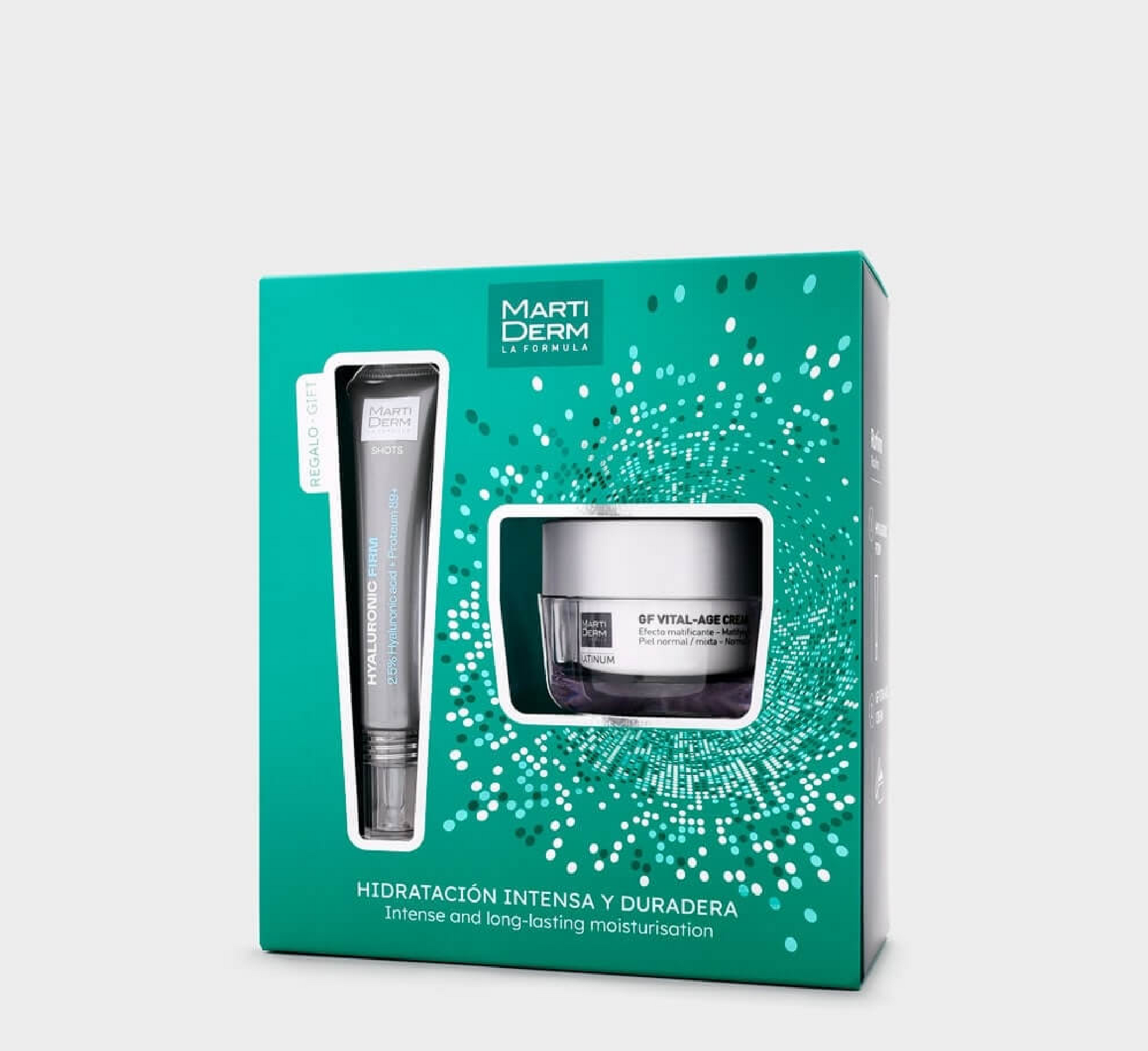 SET HIDRATUES INTENSE DHE QË ZGJAT GJATË MARTIDERM