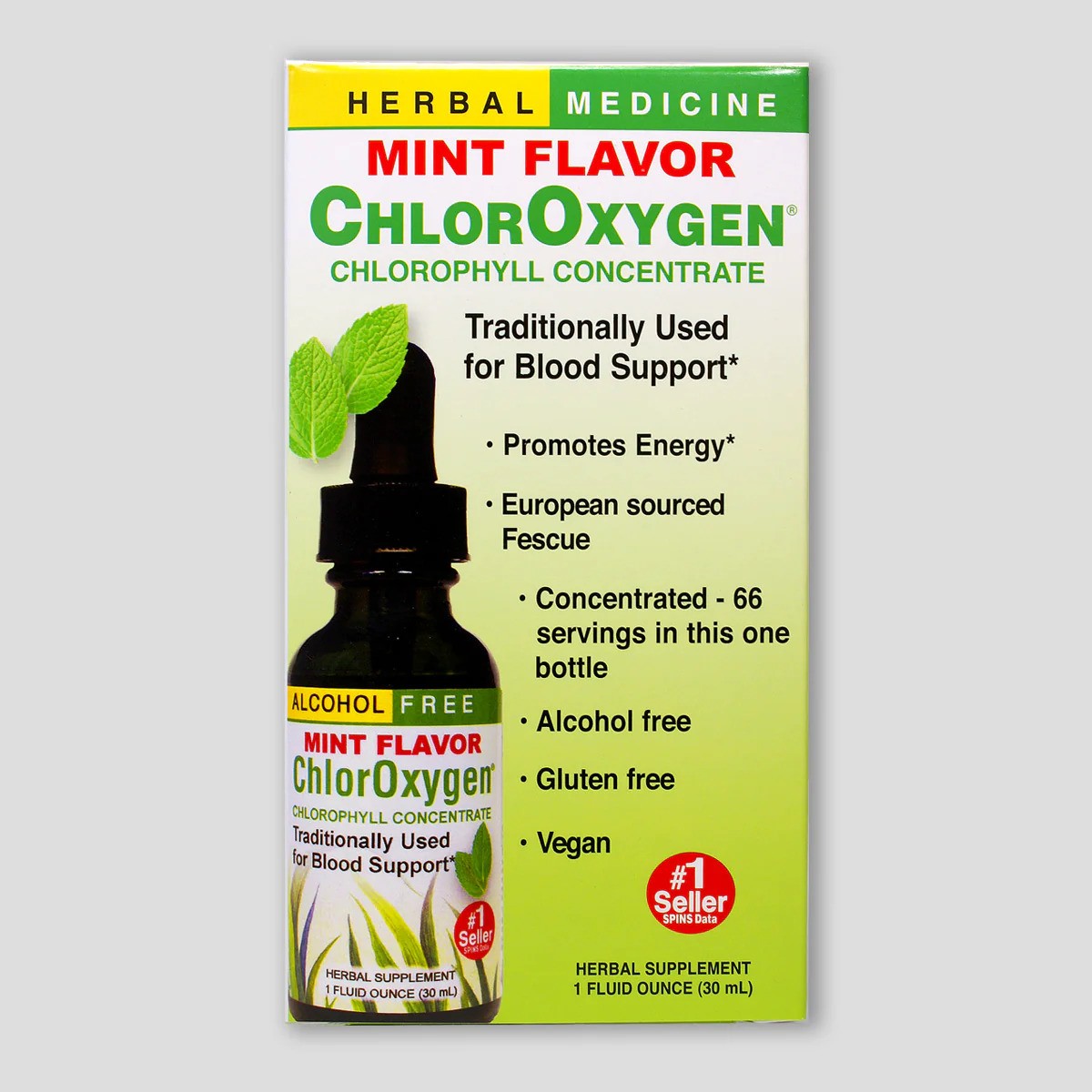 ChlorOxygen Mint 1 oz_Trace Herbals