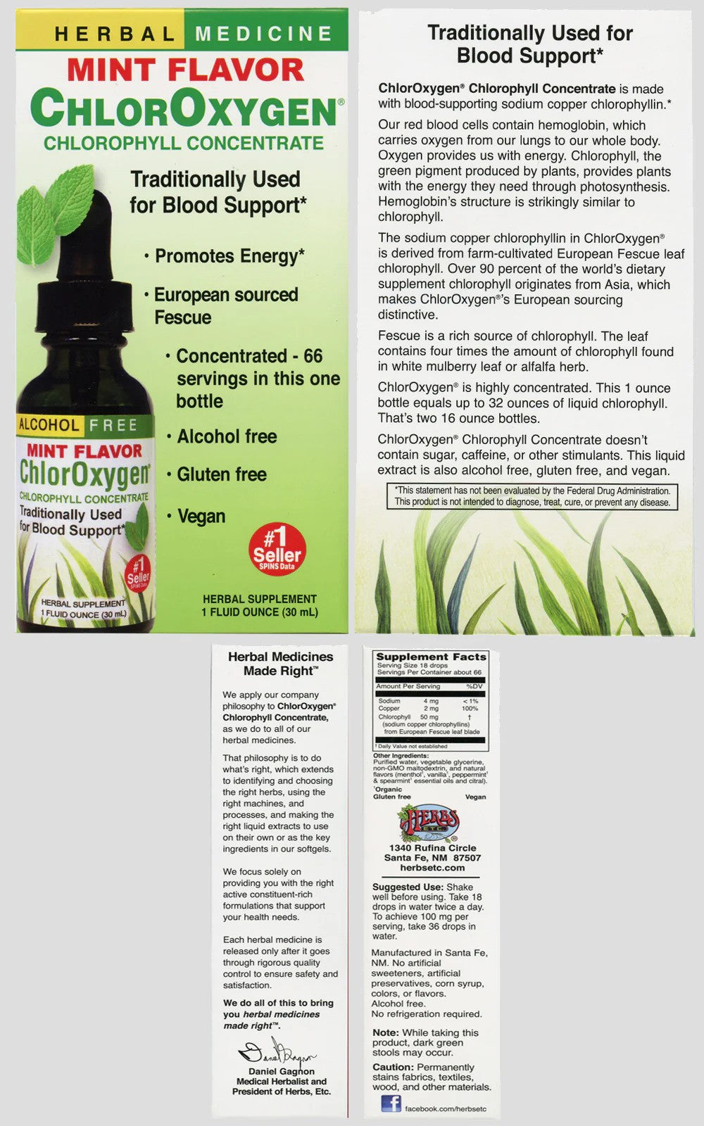 ChlorOxygen Mint 1 oz_Trace Herbals