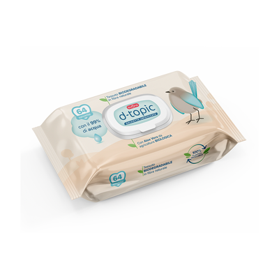 Buona D-topic Wet Wipes *64pcs