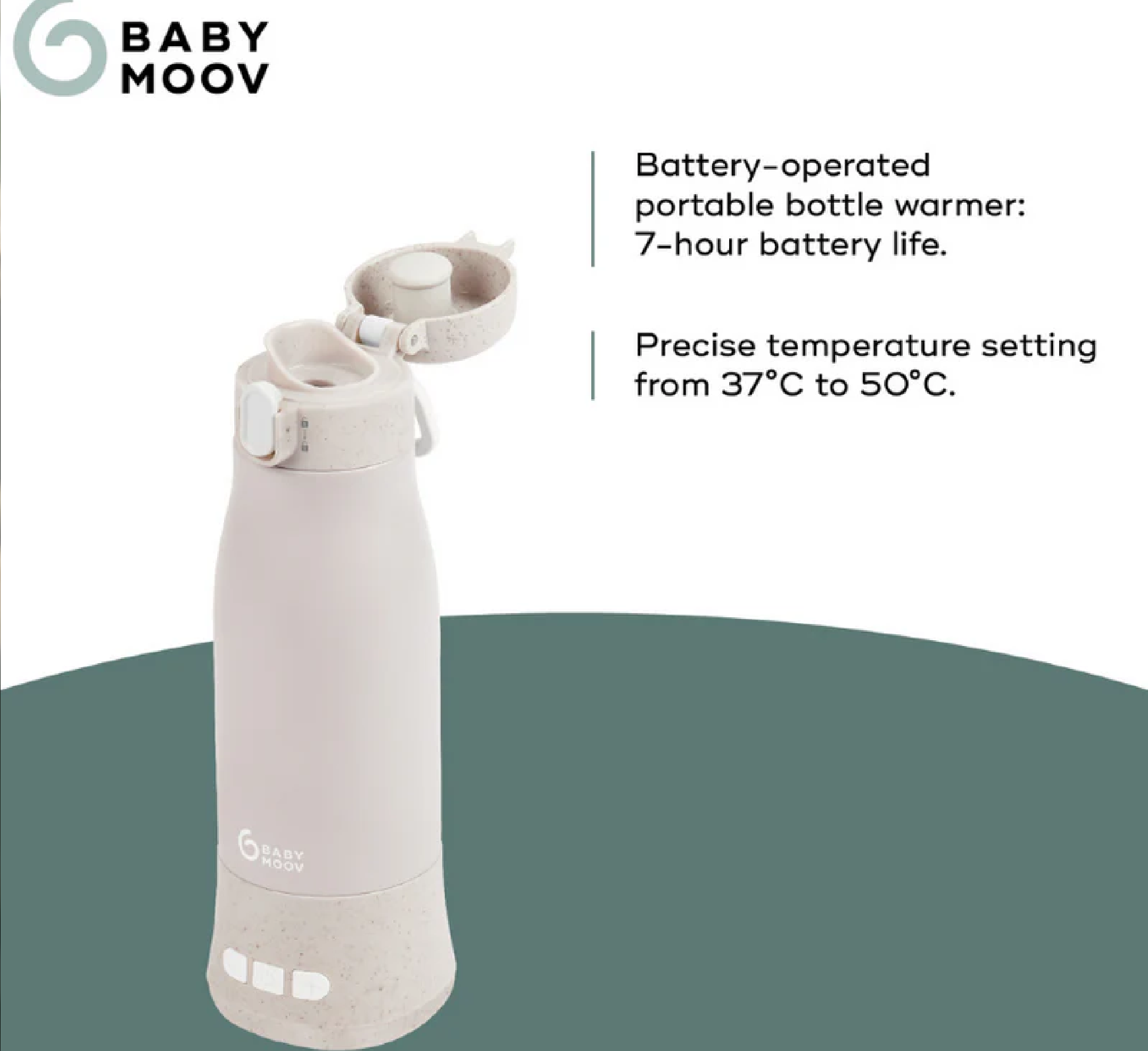 MOOV & FEED Rechargeable Bottle Warmer