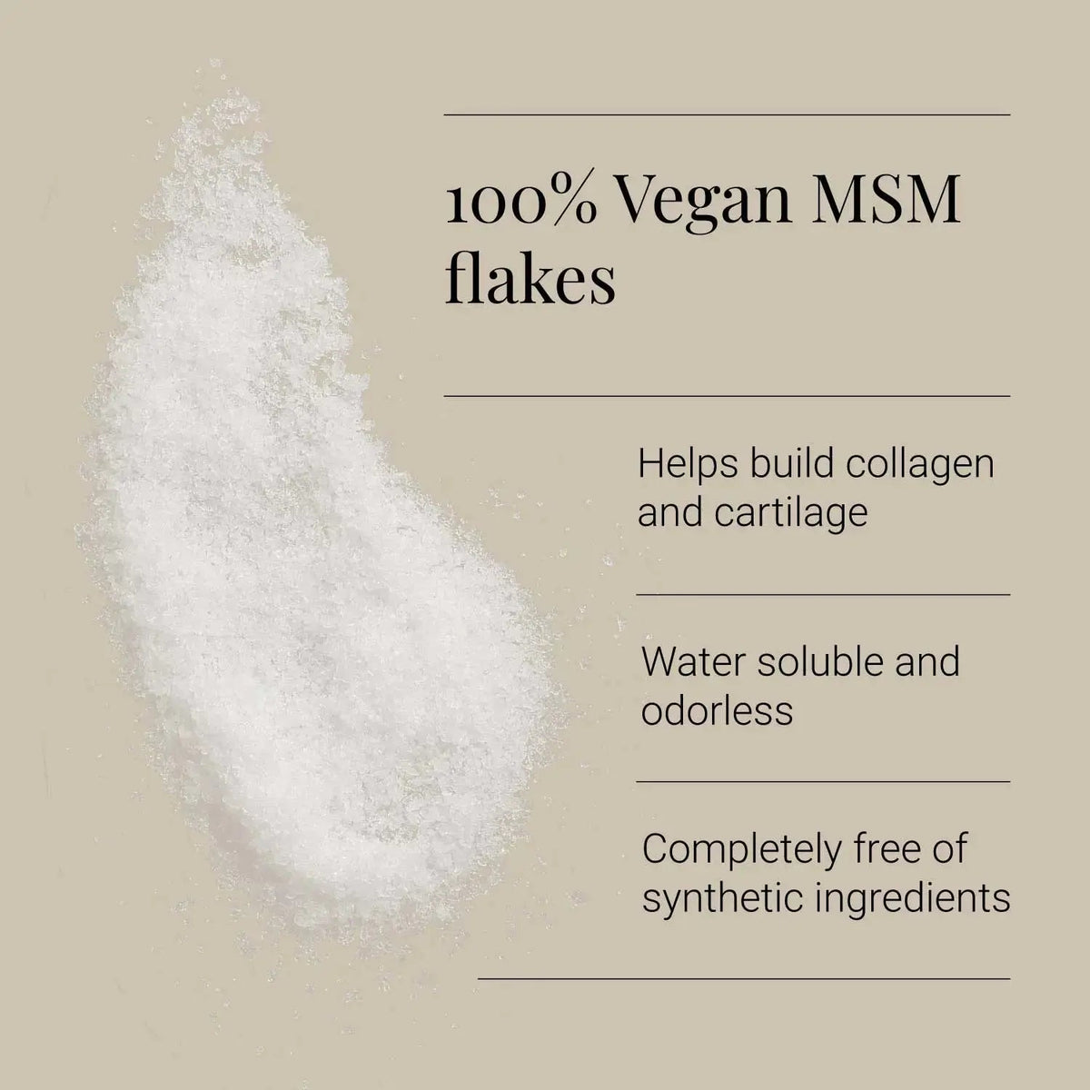 MSM Flakes
