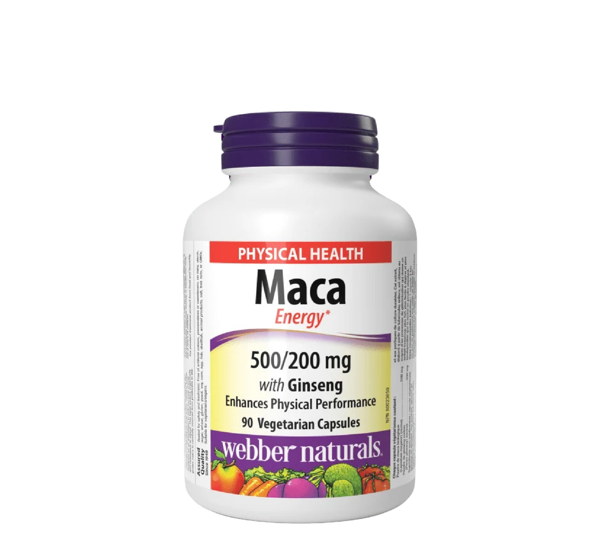 Maca Energy with Ginseng 500/200 mg (*90 veg Capsules)