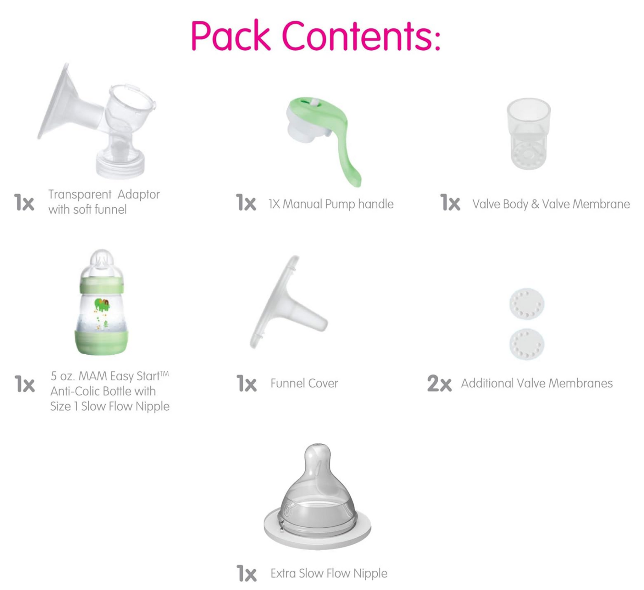 Pompë manuale gjiri MAM