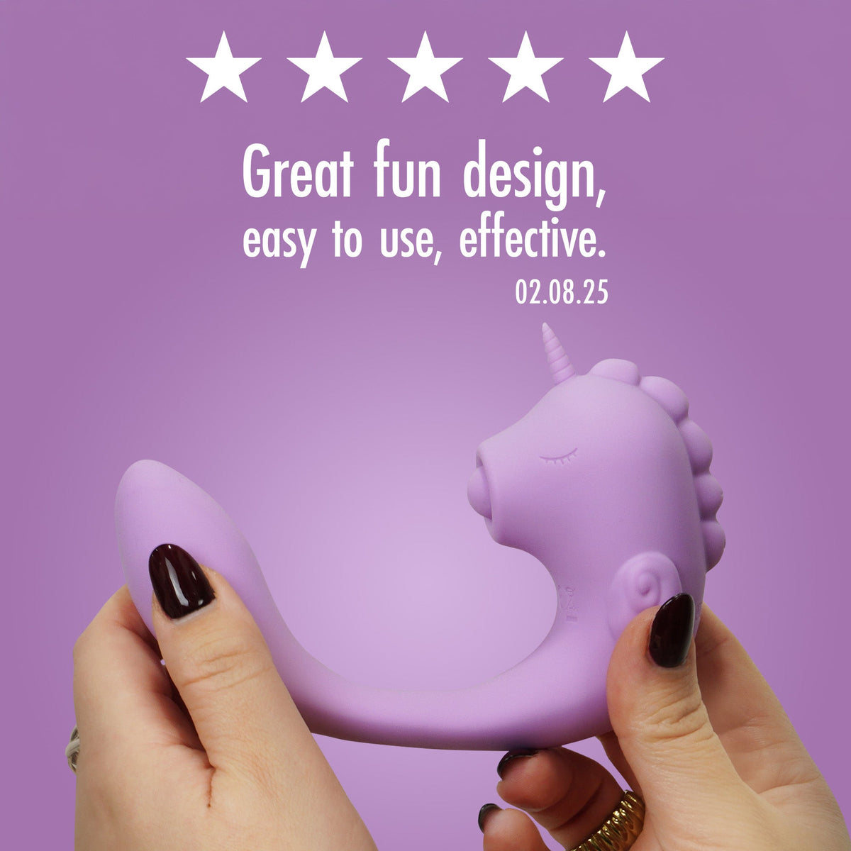 Marina Lilac Clitoral & G Spot Vibrator