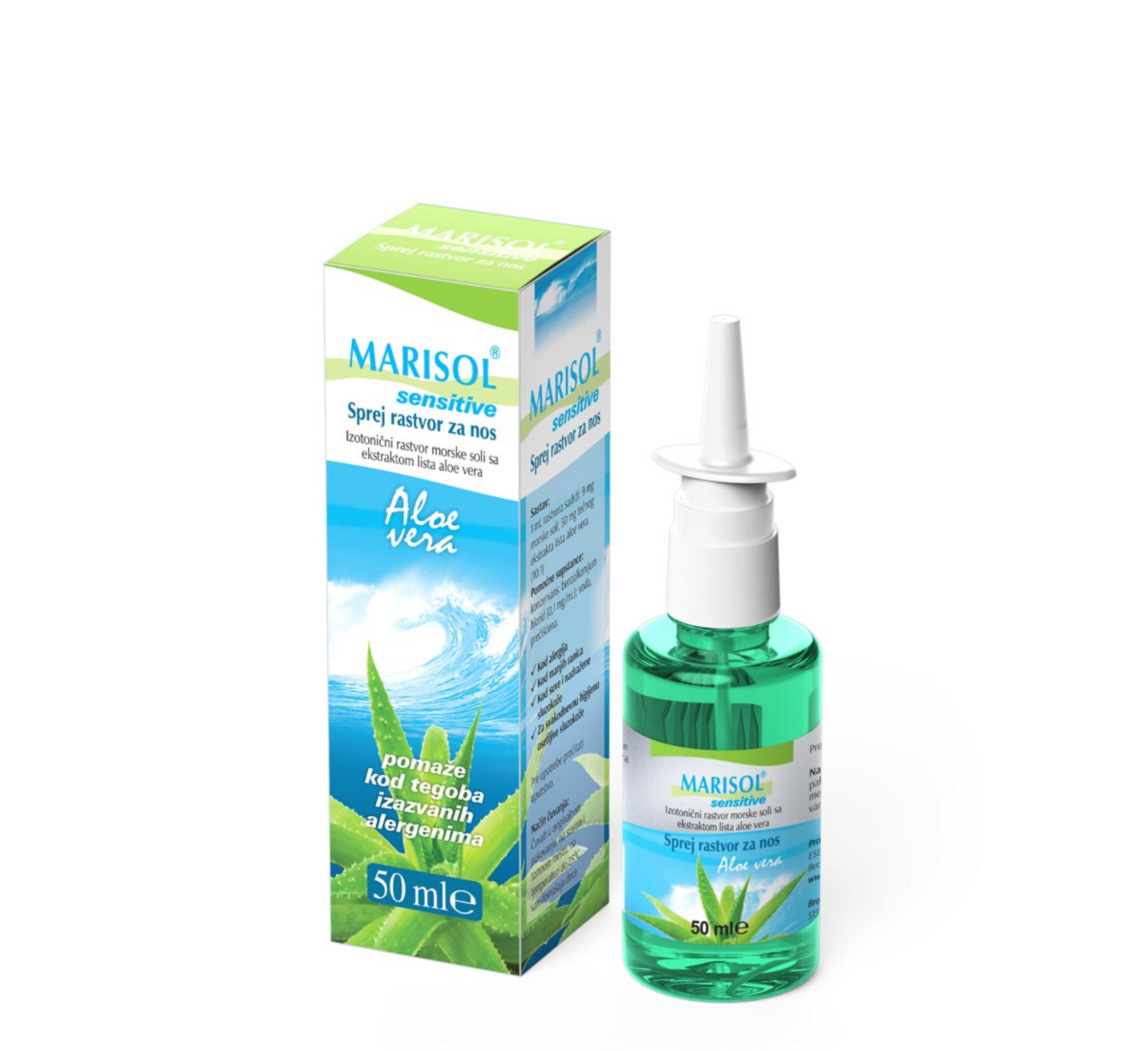 Matisol Solution Marisol Sensitive Nasal Spray Solution *50ml – Halsa