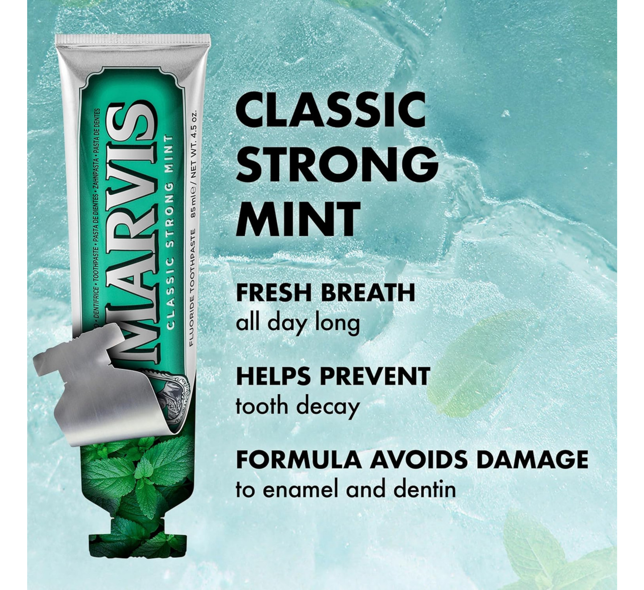 Marvis Classic Strong Mint Toothpaste *85ml