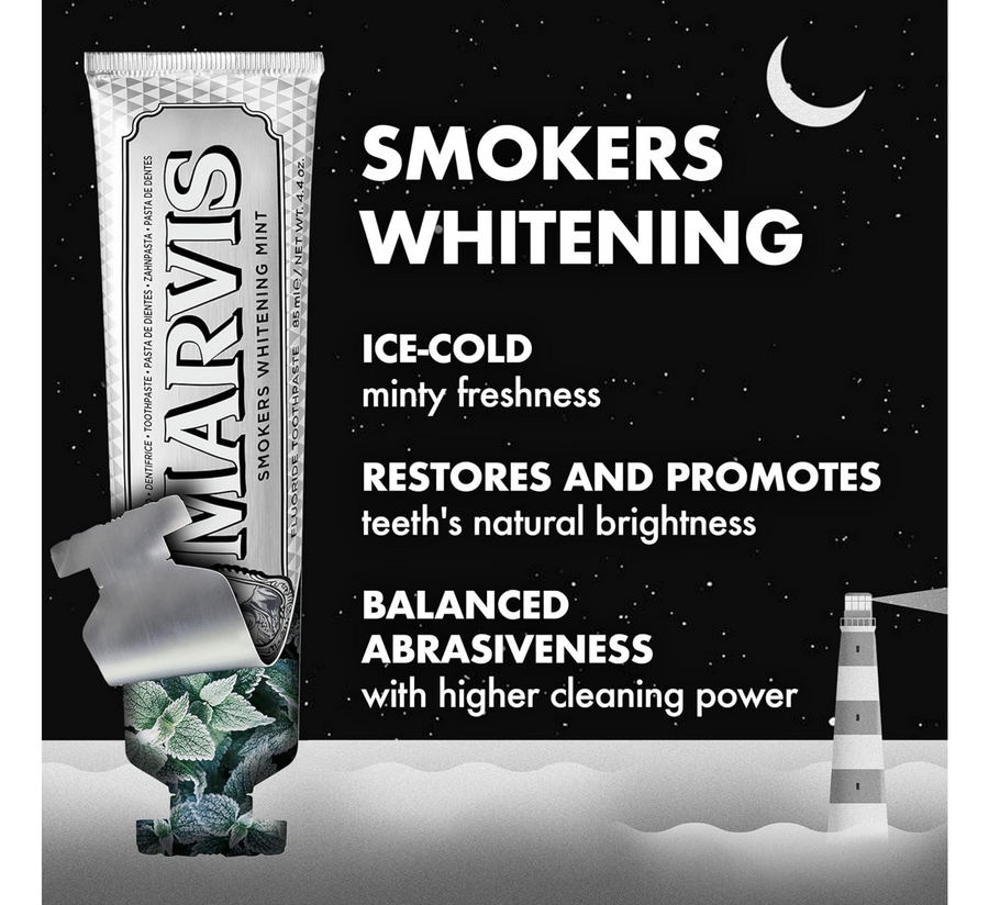 Паста за заби Marvis Smokers со мента и избелување *85 мл