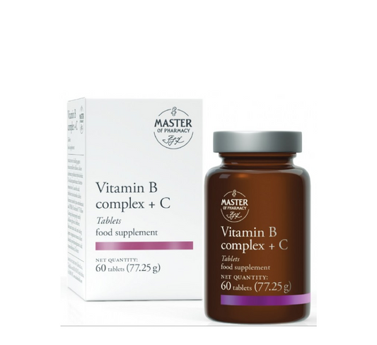 Master of Pharmacy Vitamin B Complex + C *60 tableta