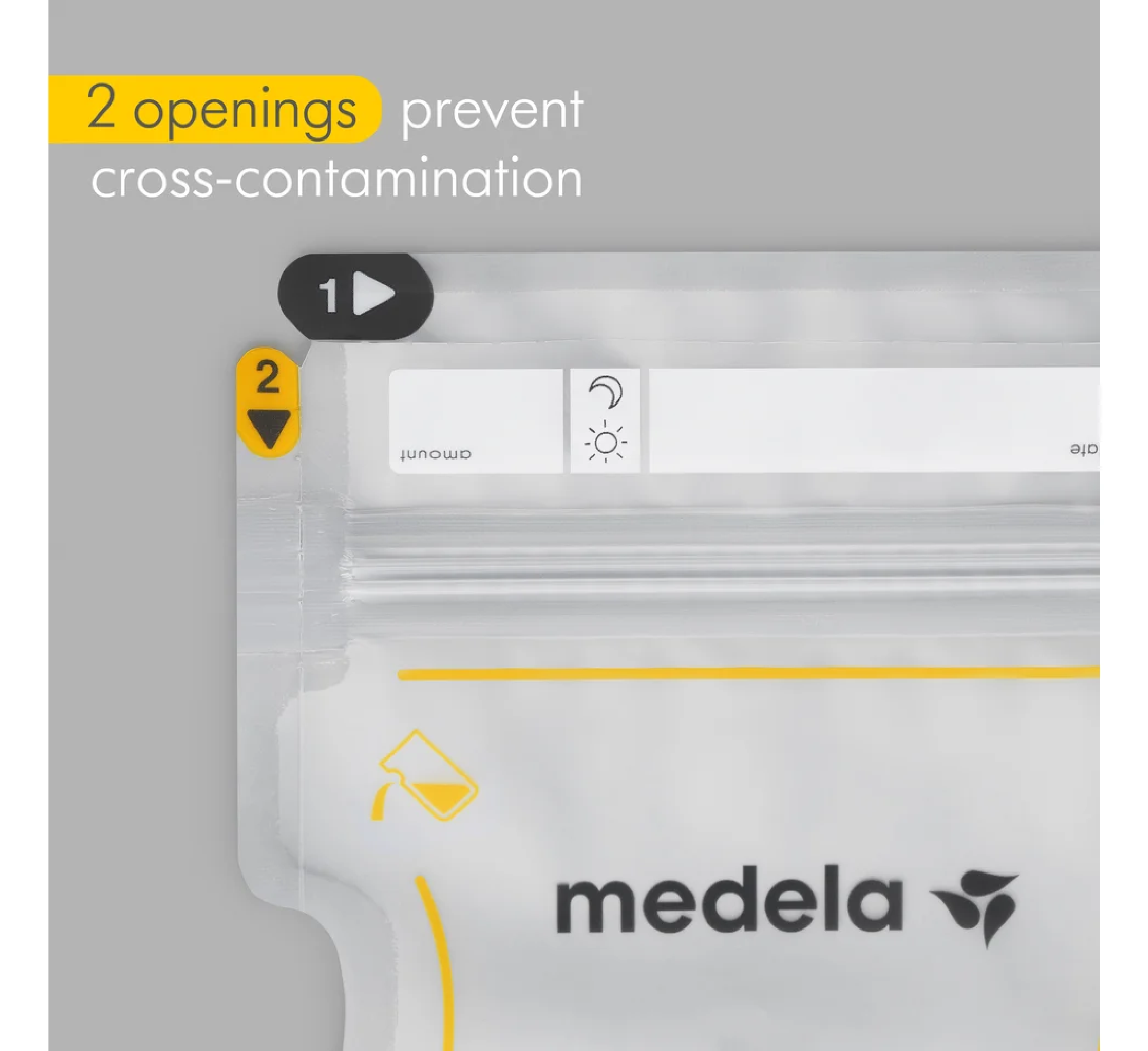 Medela Easy Pour Breast Milk Storage Bags (x25pcs)