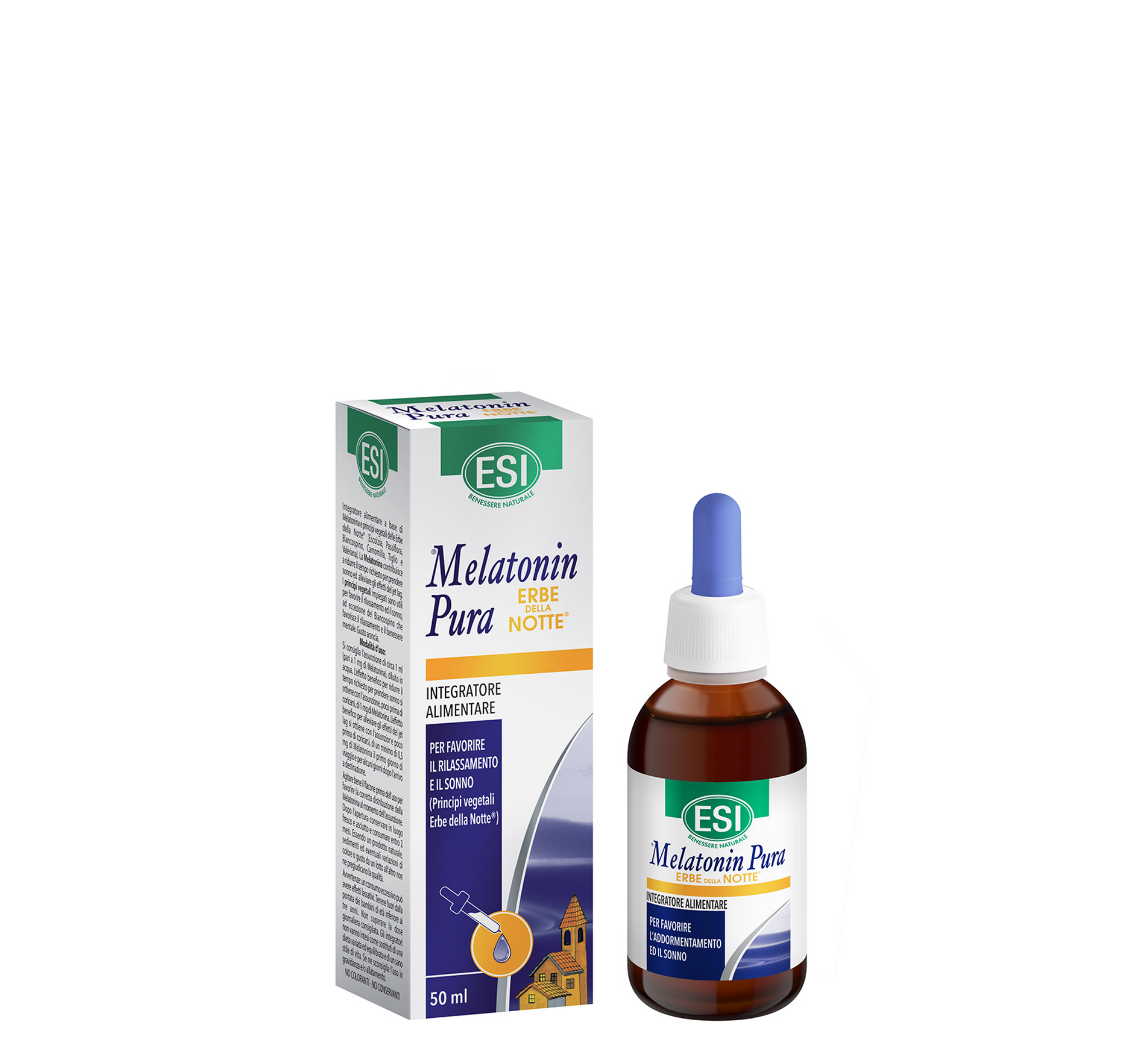 ESI Melatonin Pura Gocce Erbe della Notte *50ml 