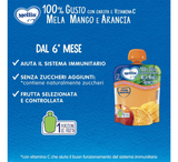 Мелин Меренда ди Фрута 100% Arancia e Mango торбичка (чиста) *90 гр