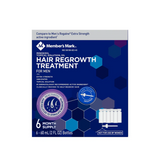 Member's Mark 5% Minoxidil Solution - Hair Regrowth Treatment for Men (6 months supply)