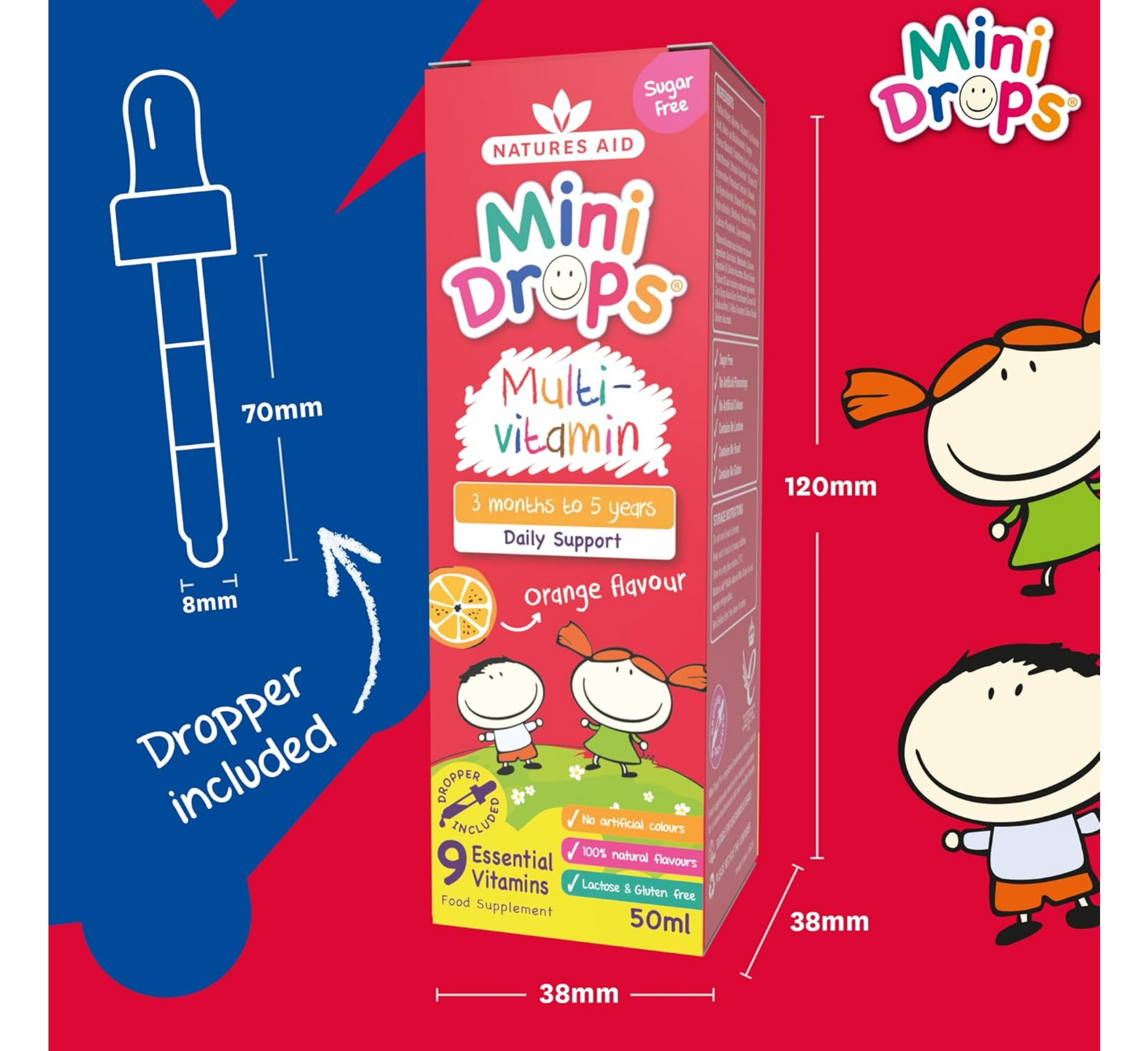 Mini Drops Multi-Vitamin *50ml