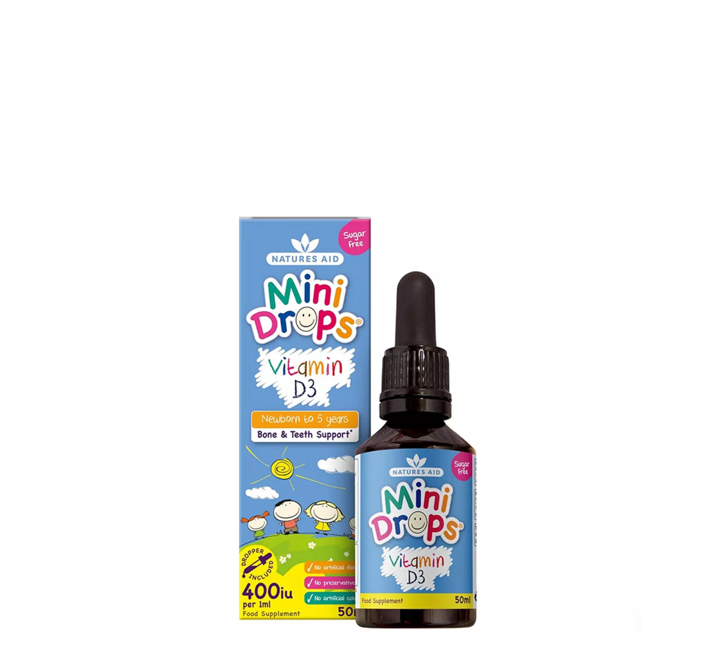 Mini Drops Vitamin D3 *50ml