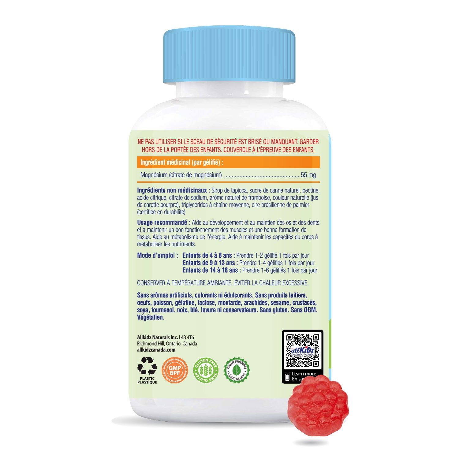 allKiDz® Magnesium Gummies