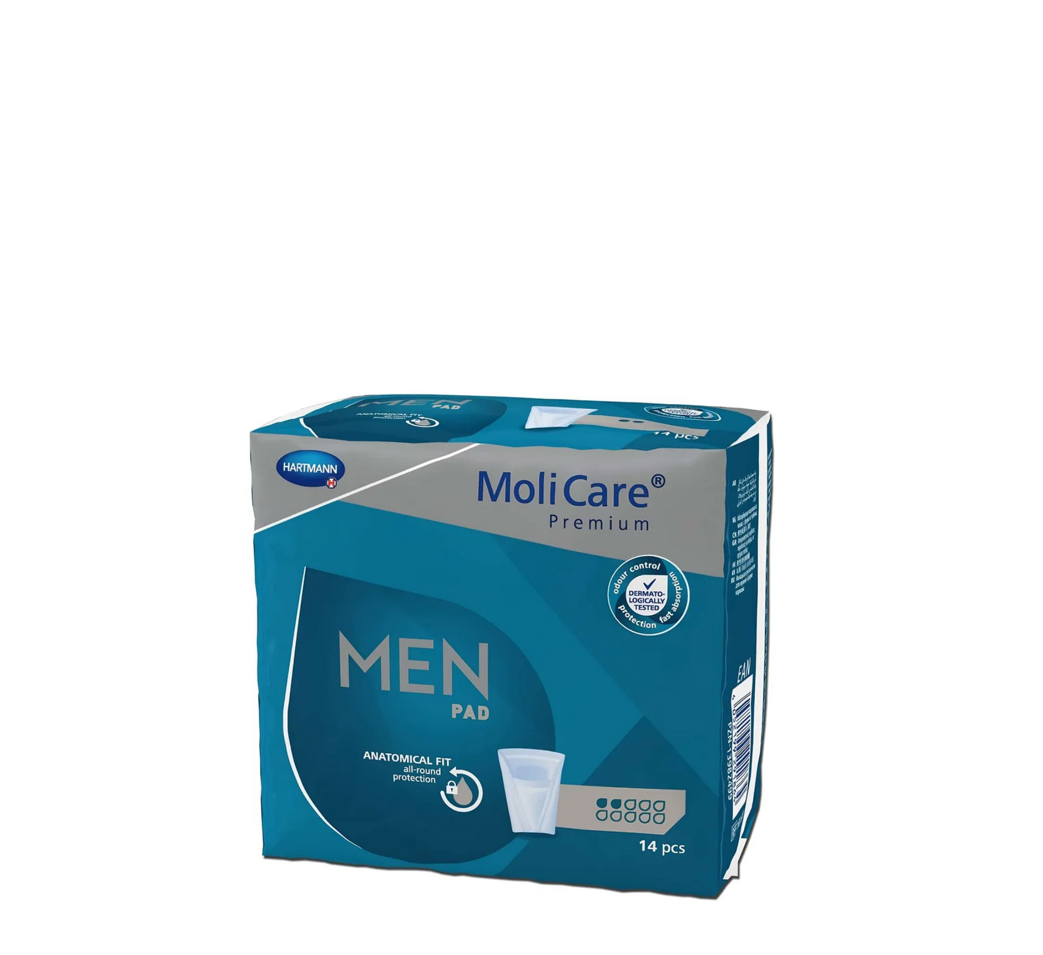 Pecetë MoliCare Premium për Meshkuj me 2 pika *14 copë 