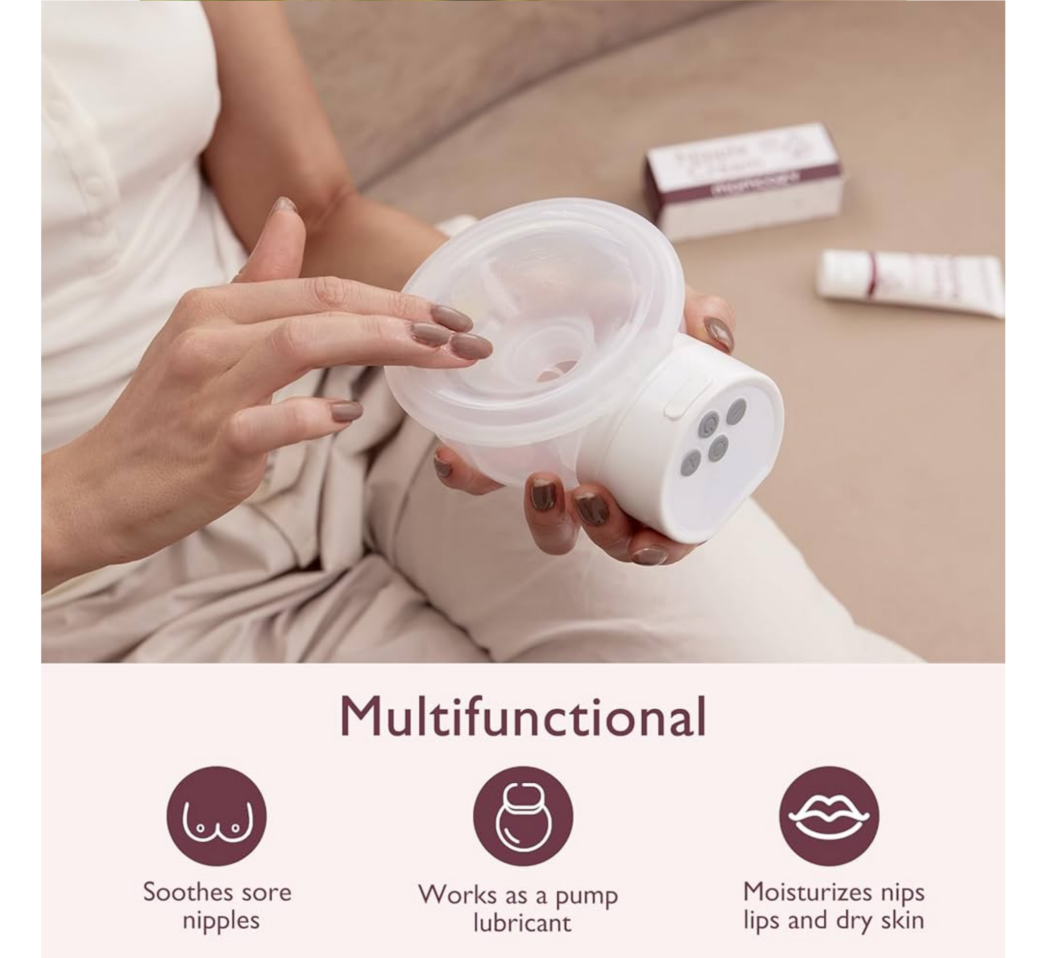 Krem për thithat Momcozy 100% natyral për ushqyerjen me gji - pa lanolinë