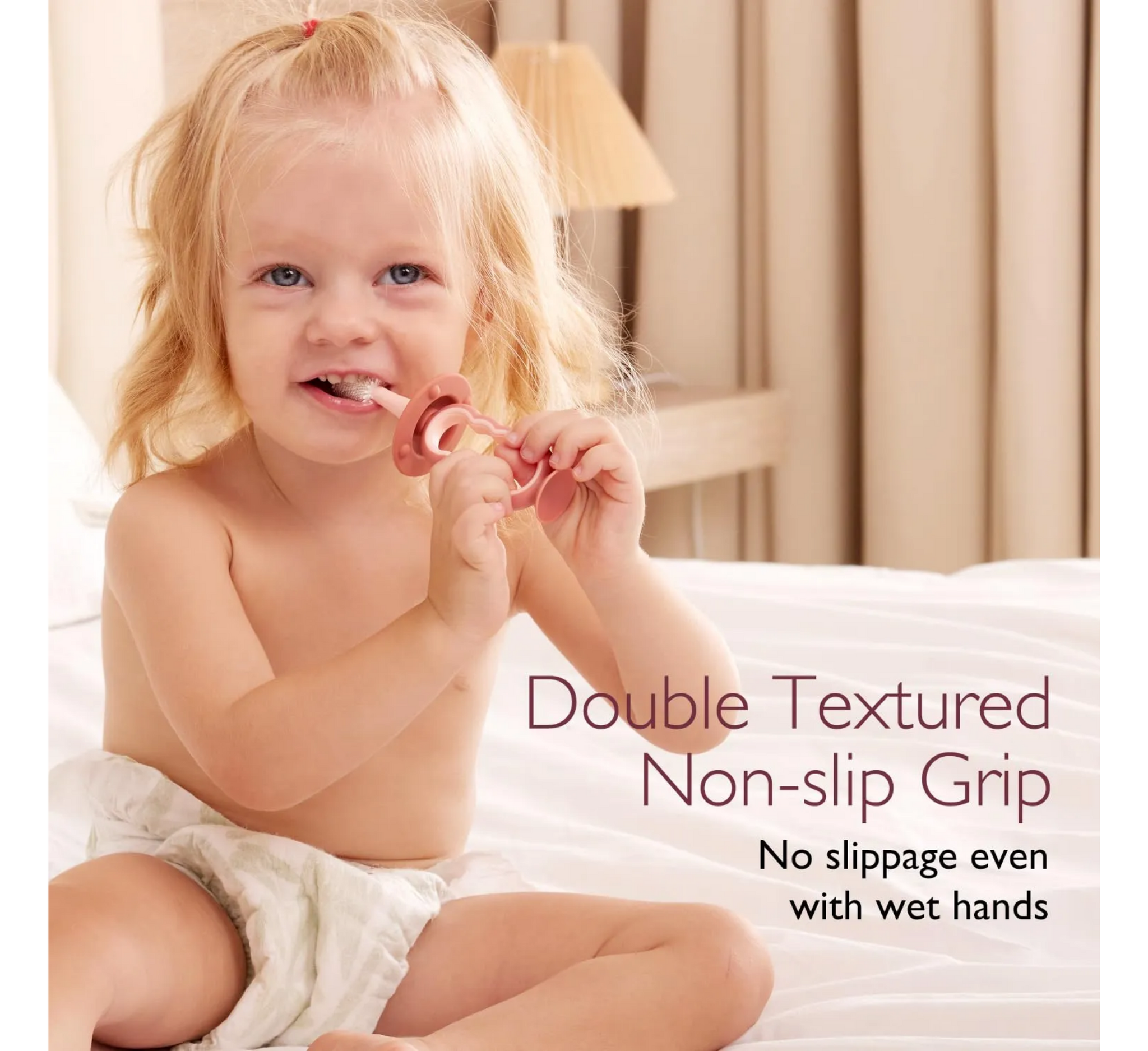 Furçë dhëmbësh prej silikoni për fëmijë Momcozy 360°