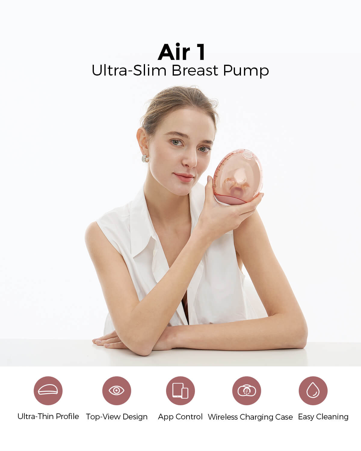 Momcozy Air 1 Ultra-slim Breast Pump