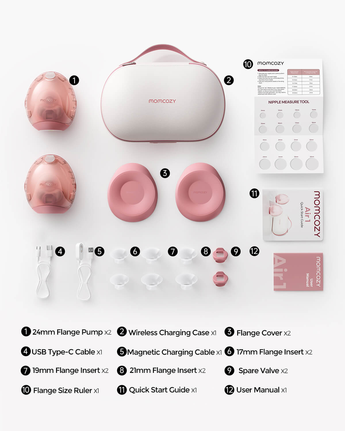 Momcozy Air 1 Ultra-slim Breast Pump