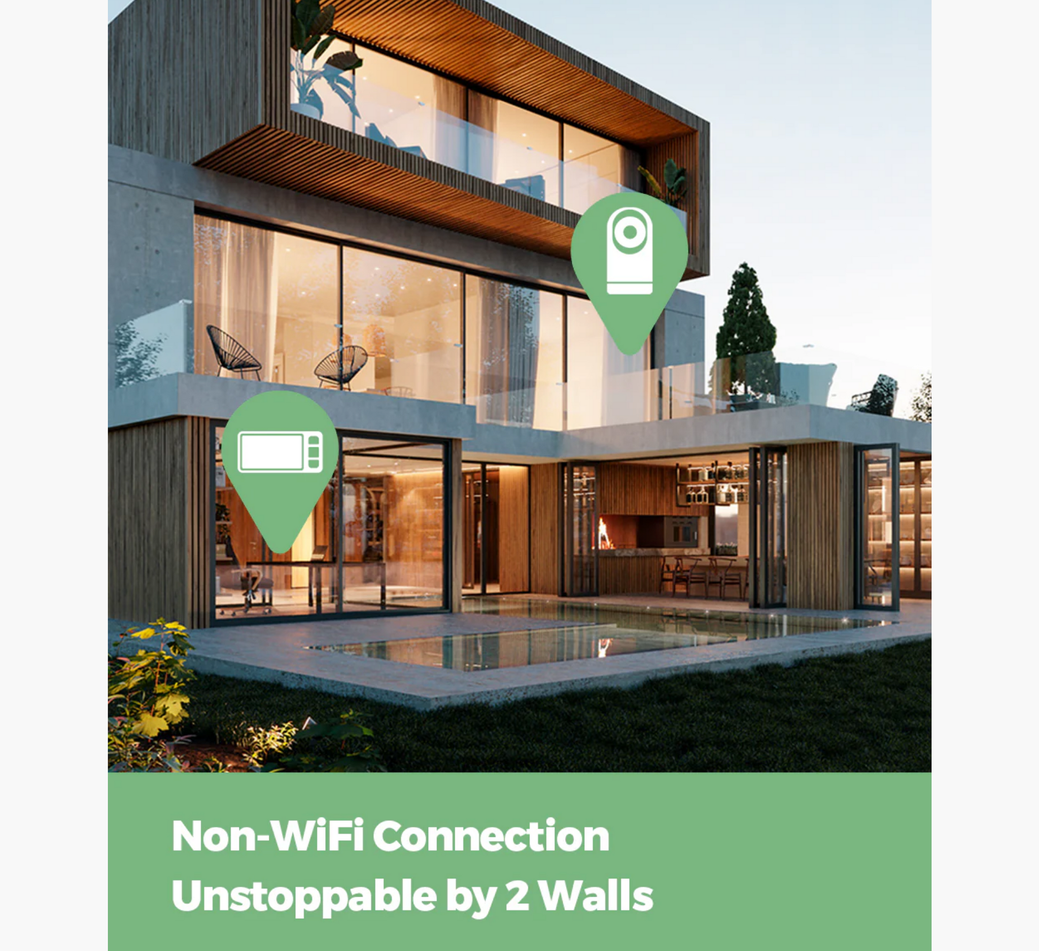 Monitor për foshnje me video dhe HD të plotë Momcozy BM03 5.5 inç