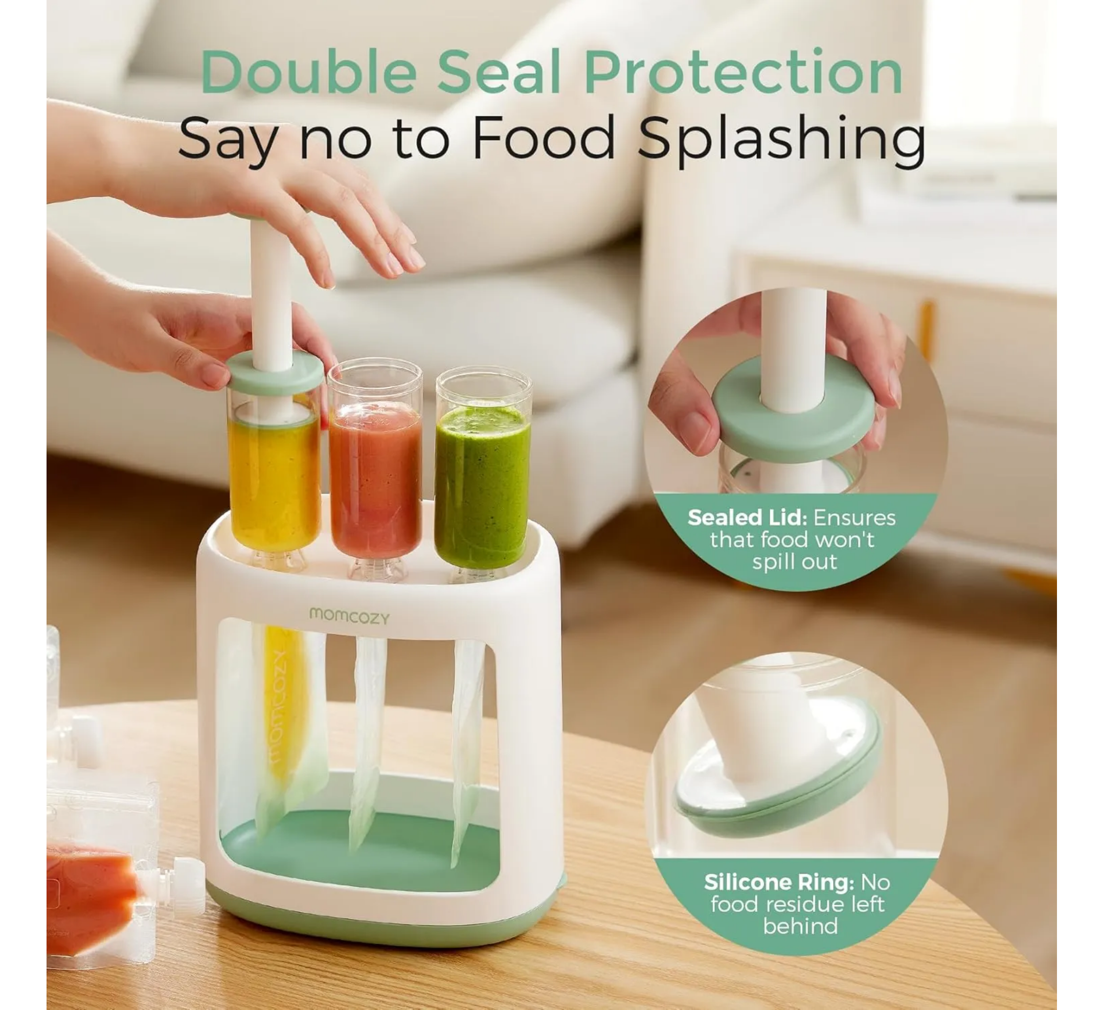 Momcozy Baby Food Maker for Puree Food Storage
