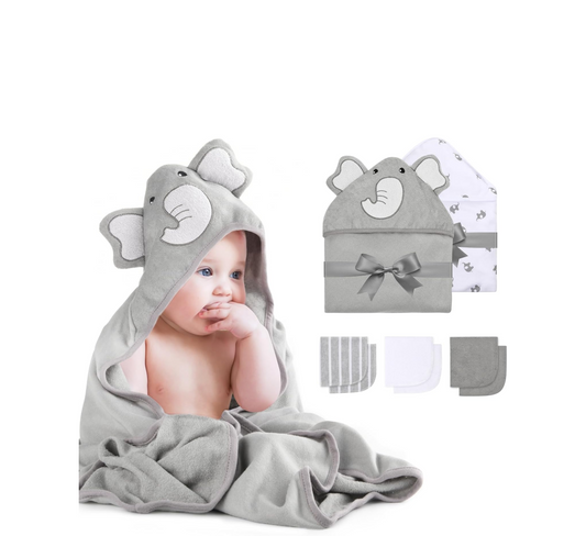 Momcozy Baby Hooded Towel