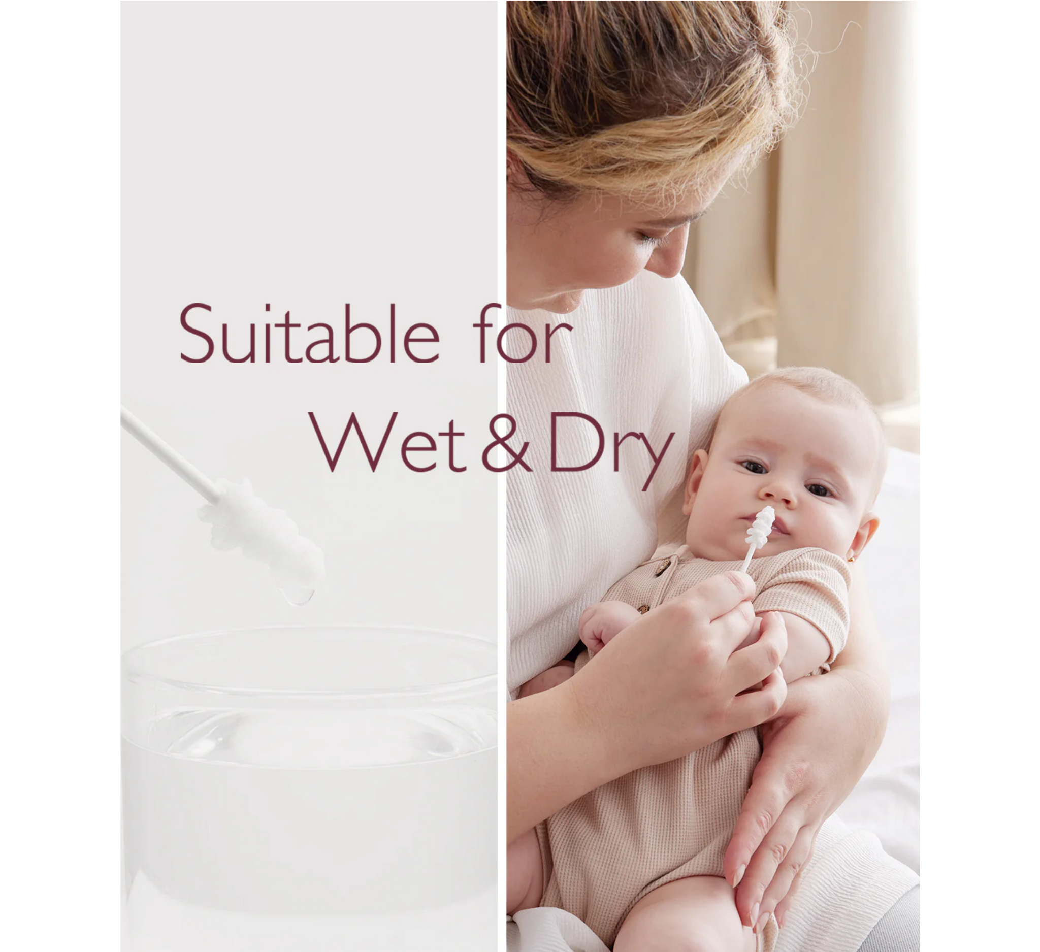 Pastrues Oral për Baby Momcozy, Garzë *40 copë