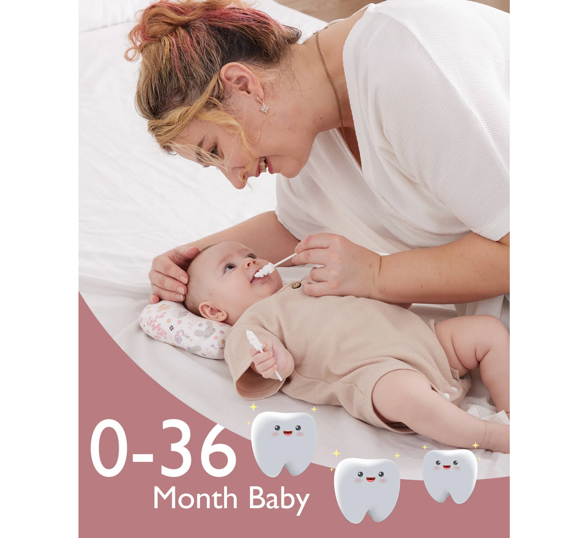 Pastrues Oral për Baby Momcozy, Garzë *40 copë