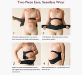 Momcozy BellyEmbrace - Rrip barku Ergonest për shtatzëni 